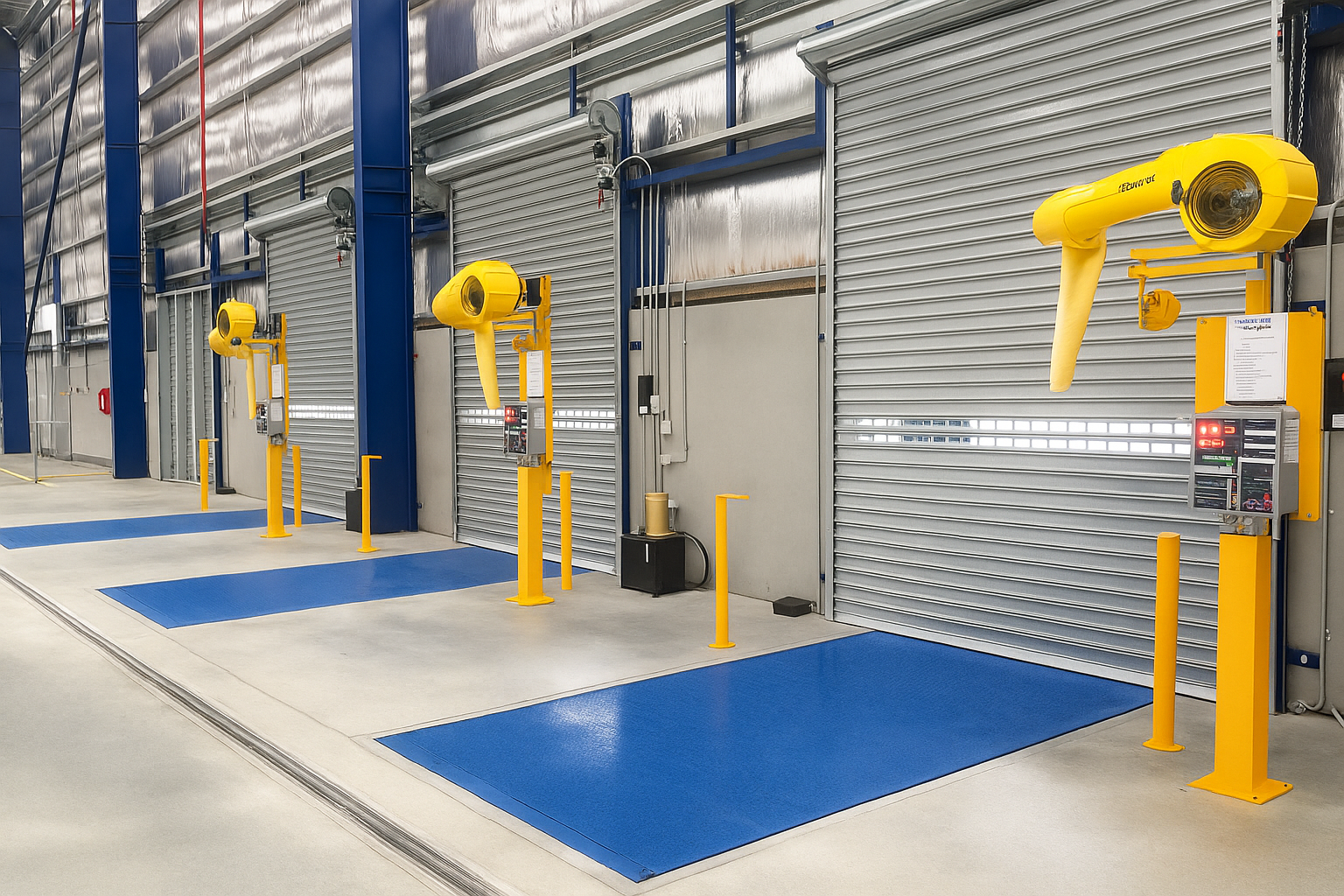 Refacciones originales para equipos de andén y puertas industriales