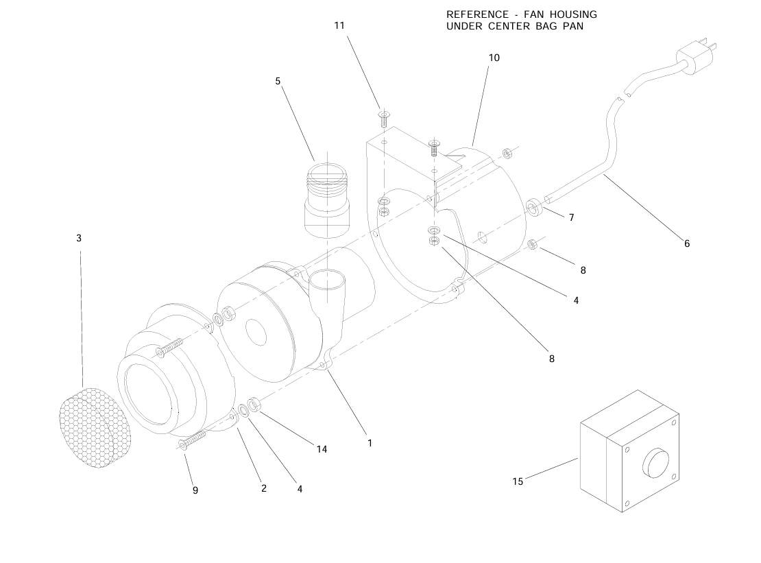 FAN/PIPING ASSEMBLY